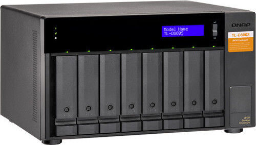 QNap Θήκη για 8 Σκληρούς Δίσκους 3.5" SATA III με σύνδεση Mini SAS