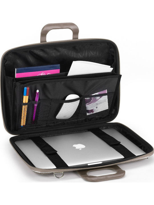 Bombata Shiny Cocco Shoulder / Handheld Bag for 15.6" Laptop Black
