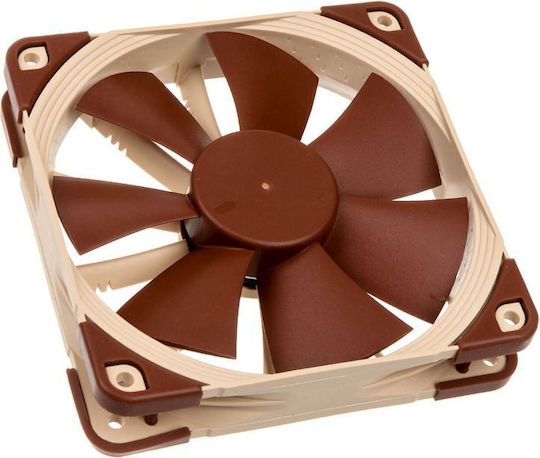 Noctua NF-F12 5V Case Fan 120mm (1500rpm / 54.9cfm) Without LED Lighting and 3-Pin Connection Brown
