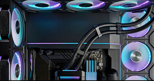 Phanteks PH-F140D30R Reverse Blade Case Fans (1800rpm / 71.76cfm) with RGB Lighting and 4-Pin PWM Connection 3pcs