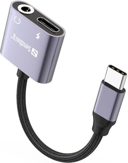 Sandberg Converter USB-C male to USB-C female 1pcs (136-67)