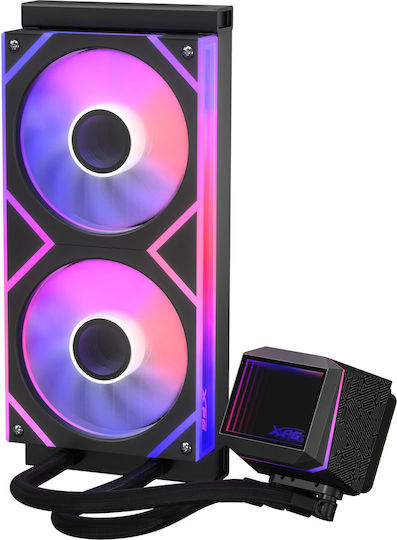 Adata XPG Levante II 240 Υδρόψυξη AIO CPU με 2 Ανεμιστήρες 120mm και ARGB Φωτισμό