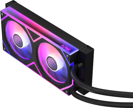 Adata XPG Levante II 240 Υδρόψυξη AIO CPU με 2 Ανεμιστήρες 120mm και ARGB Φωτισμό