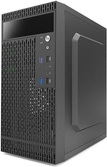 Delux J602 Midi Tower Κουτί Υπολογιστή Μαύρο