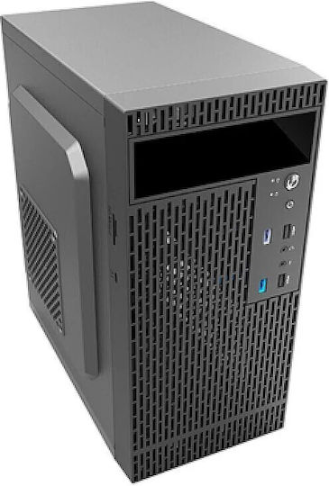 Delux J602 Midi Tower Κουτί Υπολογιστή Μαύρο