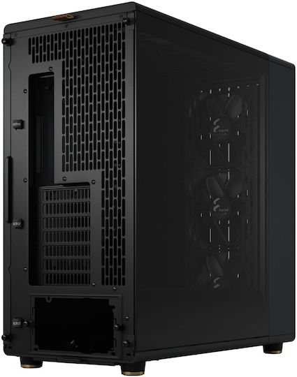 Fractal Design North XL RC Gaming Midi Tower Computer Case with Side Window Charcoal Black TG Dark