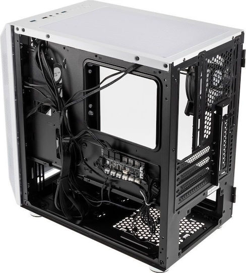 Kolink Citadel Mesh RGB Gaming Midi Tower Κουτί Υπολογιστή με Πλαϊνό Παράθυρο Λευκό