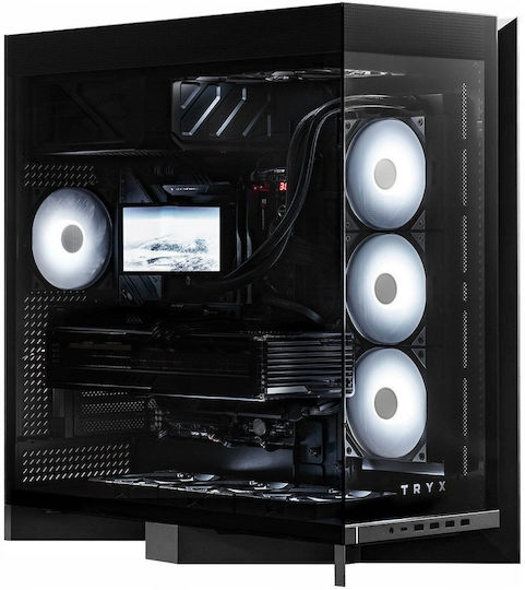 Tryx LUCA L70 Геймърско Midi Tower Компютърна Кутия с ARGB Осветление Черна