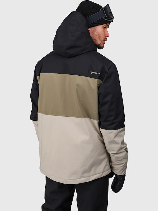 Brunotti Flynners 2521200045-4008 Jachetă Pentru Bărbați De Ski Și Snowboard Multicoloră