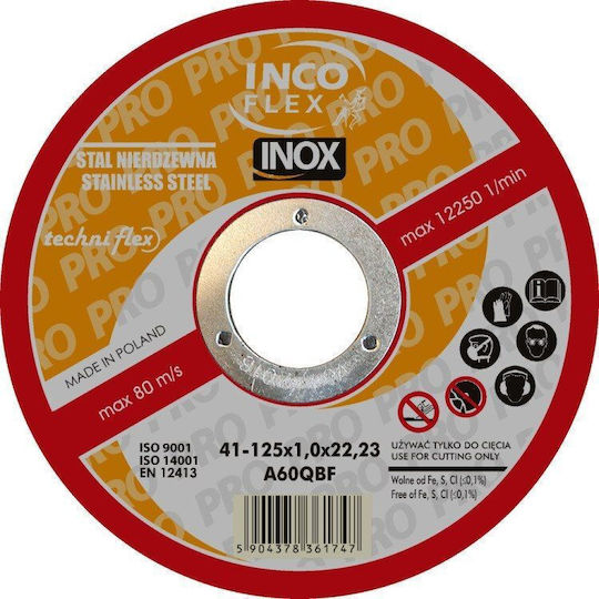 Techniflex Δίσκος Κοπής Μετάλλου 115mm