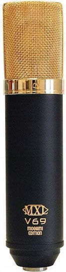 MXL V69M Condenser Microphone XLR Shock Mounted for Vocals