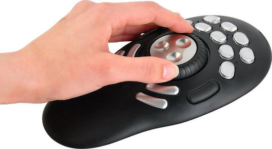 Contour Shuttle Pro V2 Cu fir Mouse Negru