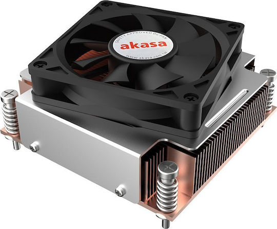 Akasa AK-CC7402BT01 Ψύκτρα Επεξεργαστή Low Profile για Socket 1200/115x/1700