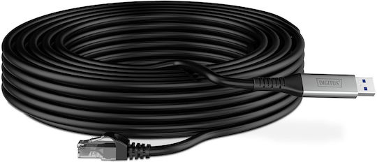 Digitus 15m USB 2.0 Cable A-Male to RJ45 (AK-300600-150-S)