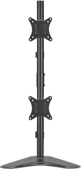 Equip Επιτραπέζια Βάση για 2 Οθόνες έως 32" (650128)