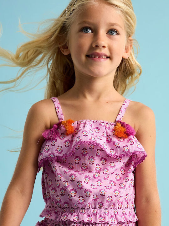 Kids' Shirt Sleeveless Purple
