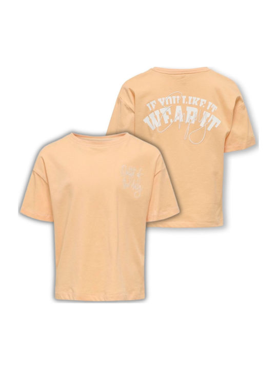 Παιδικό T-shirt Πορτοκαλί