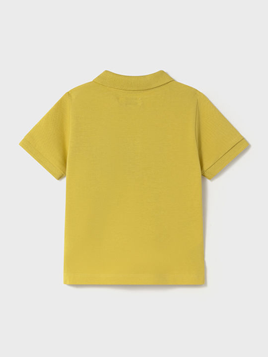 Παιδικό Polo Κοντομάνικο Ωχρα Basic