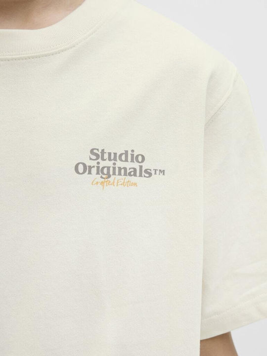 Tricou pentru copii Ecru, Bej
