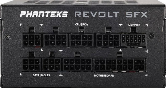 Phanteks Revolt 850W Schwarz Computer-Netzteil Vollständig modular 80 Plus Platin