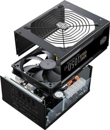 CoolerMaster MWE Gold 1050 V2 rev. 2.0 1050W Black Computer Power Supply Full Modular 80 Plus Gold