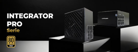 LC-Power Integrator Pro LC6650G-SI V3.1 650W Μαύρο Τροφοδοτικό Υπολογιστή Full Modular 80 Plus Gold