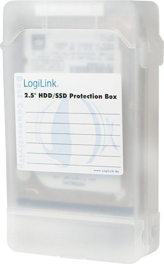 LogiLink HDD Protection Box for 2x 2.5" HDDs Λευκό UA0277