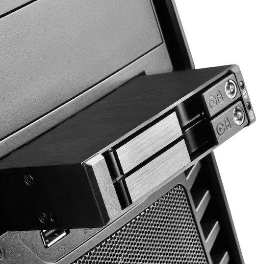 Silverstone FS202 Front Panel Storage 3.5'' to 2 2.5'' Black (SST-FS202B)