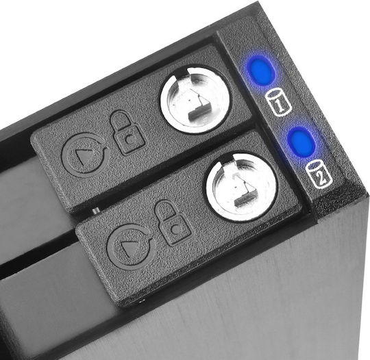 Silverstone FS202 Front Panel Storage 3.5'' to 2 2.5'' Black (SST-FS202B)