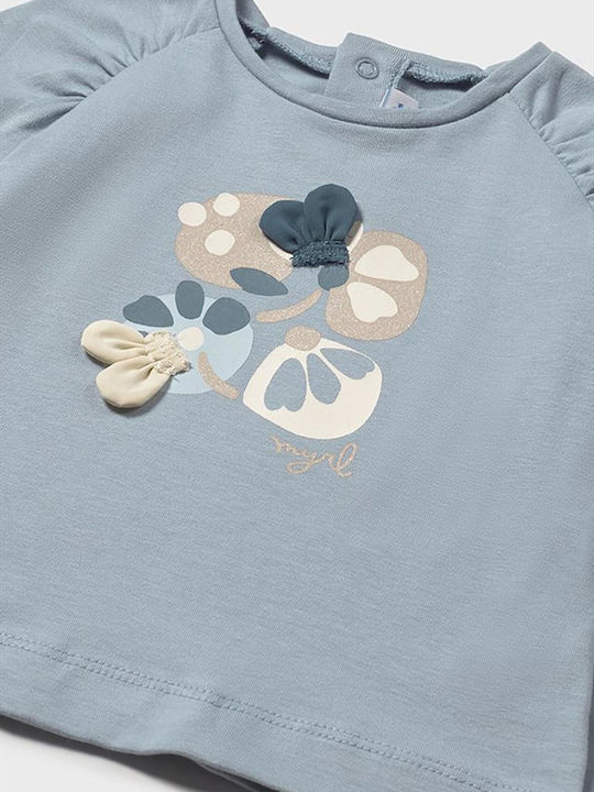 Kids' Shirt Long Sleeve Light Blue