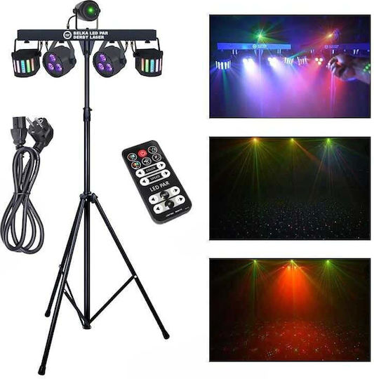 Light4me Laser Beam LED PAR