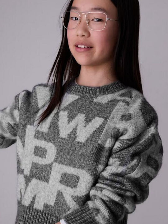 Kids' Sweater Long Sleeve Gray