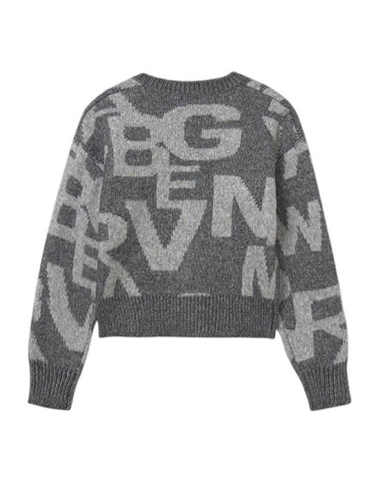 Kids' Sweater Long Sleeve Gray