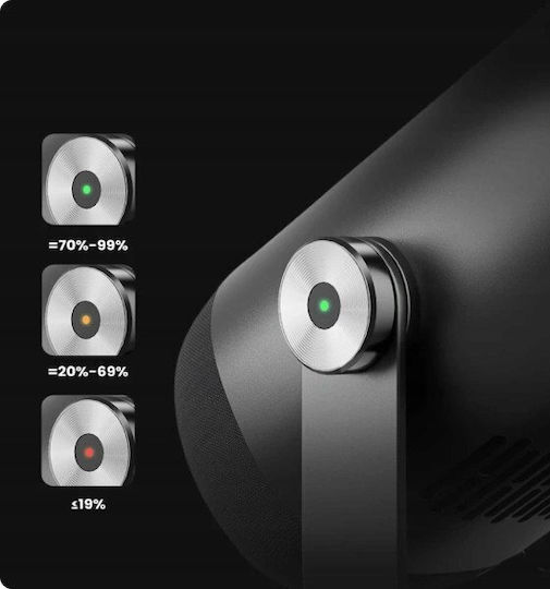 Dangbei Freedo Mini Projektor DLP Full HD mit Eingebauten Lautsprechern