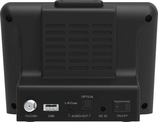 TELESTAR Top 400 Dab+ Επιτραπέζιο Ραδιόφωνο DAB+ Μαύρο