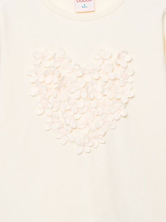 Kids' Shirt Long Sleeve Ecru