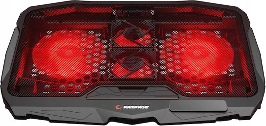 Rampage Cooling Pad for Laptop with 4 Fans and Illumination