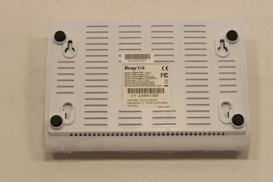 Draytek Vigor 166 (DE) v2 Ασύρματο VDSL2 Modem Router με 2 Θύρες