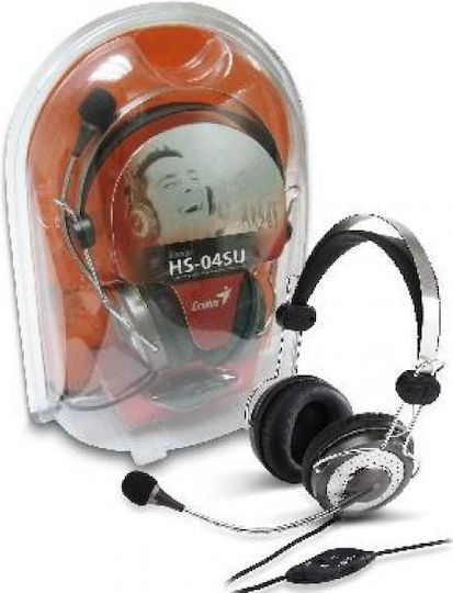Genius Hs-04su On Ear Căști Multimedia cu microfon și conexiune Jack de 3,5 mm