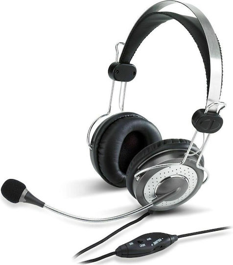 Genius Hs-04su On Ear Căști Multimedia cu microfon și conexiune Jack de 3,5 mm