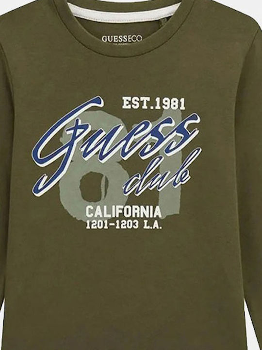 Kids' Shirt Long Sleeve Olive