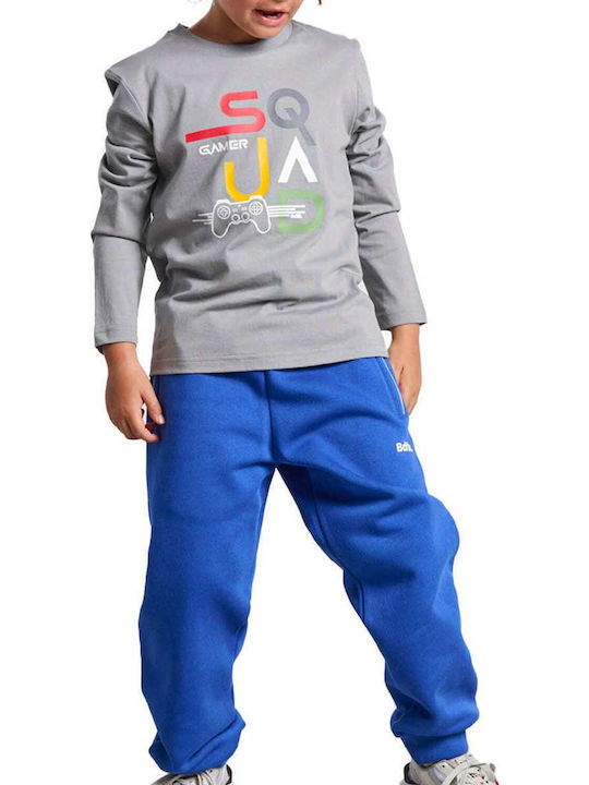 Kids' Shirt Long Sleeve Steel