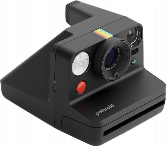 Polaroid Now+ Gen 3 Instant Φωτογραφική Μηχανή Black