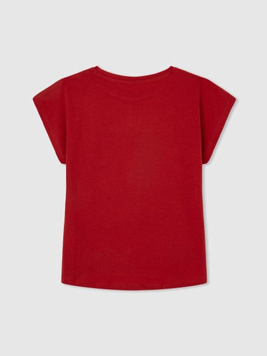 Kinder-T-Shirt Rot NURIA