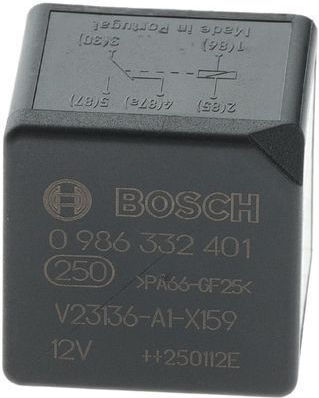 Relay Power Supply Current Bosch 0 986 332 401