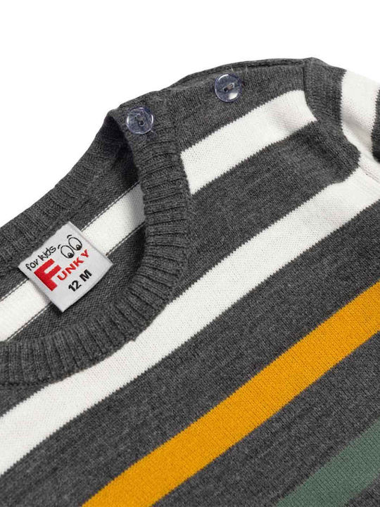 Kids' Sweater Long Sleeve Gray
