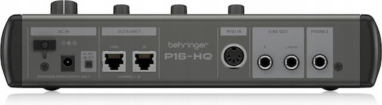 Behringer P16-HQ Αυτοενισχυόμενη Ψηφιακή Κονσόλα 16 Καναλιών / 16 Εισόδους XLR