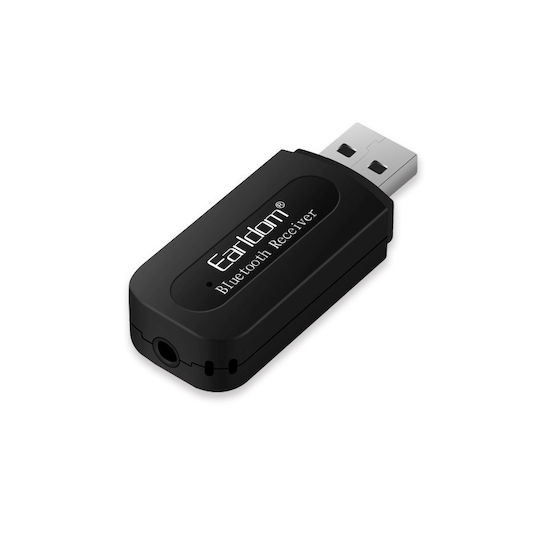 Earldom ET-M2 Bluetooth 5 Empfänger mit Ausgangsanschlüssen 3,5 mm Klinke / USB