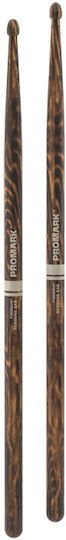 Promark Hickory Μπαγκέτες Ντραμς 5A με Σχήμα Μύτης Acorn
