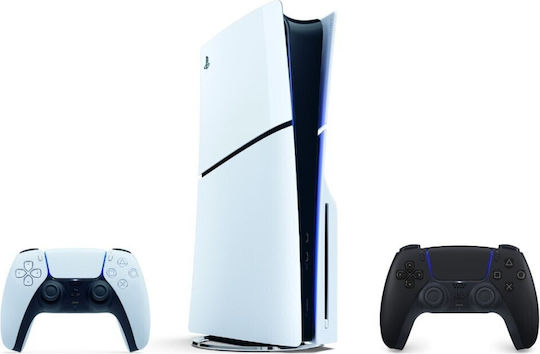Sony PlayStation 5 Slim 1TB & 2nd DualSense Midnight Black